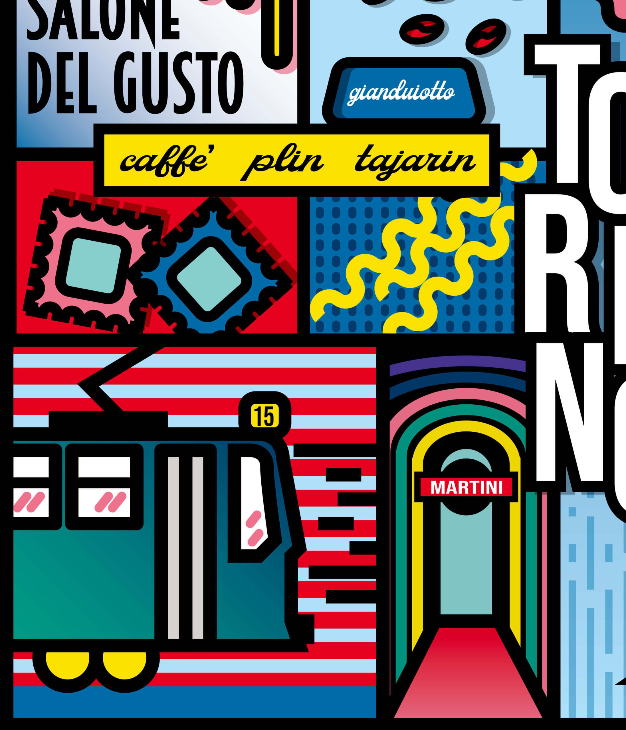 Torino POP - illustrazione di Alessio Cottino