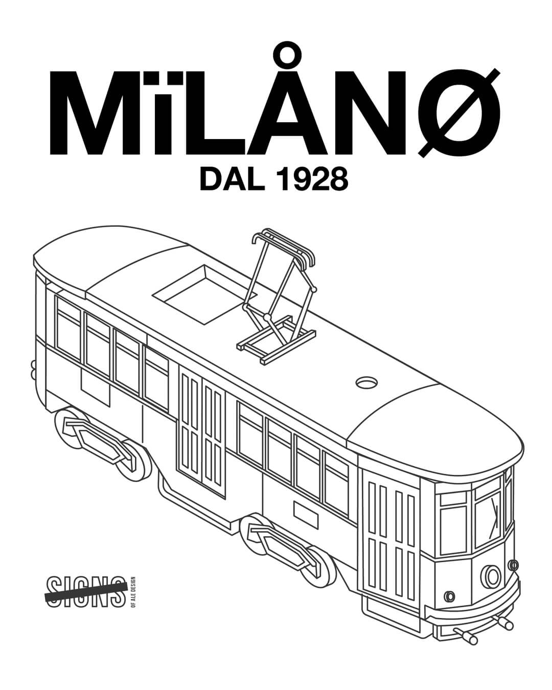 Milano 1928 - istruzioni di montaggio - illustrazione di Alessio Cottino